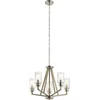 Image de Kichler LED Kroonluchter | 5X E27 Max 60W | Dimbaar | Distressed Antique Grey