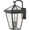 Image de Hinkley LED Wand Buitenlamp Alford Place | 2X E14 Max 40W | IP44 | Dimbaar | Museum Black