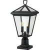 Image de Hinkley Mini LED Tuin Pilaar Alford Place | 2X E14 Max 40W | IP44 (Outdoor) | Museum Black