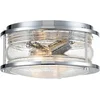 Image de Kichler LED Badkamerarmatuur Ashland Bay | 2X E27 Max 60W | IP44 | Dimbaar | Polished Chrome