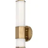 Image de Hinkley LED Badkamerarmatuur Facet | 12W 3000K 1080Lm 830 | IP44 | Heritage Brass