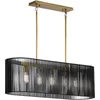 Image de Kichler LED Kroonluchter | 5X E27 Max 60W | Dimbaar | Black & Natural Brass