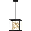 Image de Hinkley LED Pendelarmatuur Styx | 48W 3000K 5234Lm 830 | Black & Gilded Gold