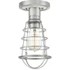 Image de Quoizel LED Plafondlamp Mixon | 1X E27 Max 60W | Dimbaar | Brushed Nickel
