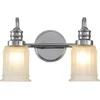 Image de Quoizel LED Badkamerarmatuur Swell | 3W 3000K 300Lm 830 | IP44 | Dimbaar | Polished Chrome