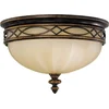Image de Plafondlamp - Steady Lighting - Metaal -  - E27 - L: 35.6cm - Voor Binnen - Woonkamer - Eetkamer - Walnut