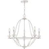 Image de Quoizel LED Kroonluchter | 5X E14 Max 40W | Dimbaar | Antique White