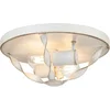 Image de Quoizel LED Plafondlamp Bradbury | 2X E27 Max 60W | Dimbaar | Antique White