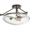 Image de Kichler LED Plafondlamp Belle | 3X E14 Max 40W | Dimbaar | Olde Bronze