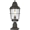 Image de Kichler Mini LED Tuin Pilaar Chance Harbor | 1X E27 Max 60W | IP44 (Outdoor) | Weathered Zinc