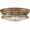 Image de Hinkley LED Plafond Badkamerlamp Hadrian | 2X E27 Max 40W | IP44 | Dimbaar | Brushed Bronze