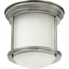 Image de Hinkley LED Plafond Badkamerlamp Hadrian | 1X E27 Max 60W | IP44 | Dimbaar | Antique Nickel