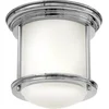 Image de Hinkley LED Plafond Badkamerlamp Hadrian | 1X E27 Max 60W | IP44 | Dimbaar | Chrome
