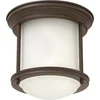 Image de Hinkley LED Plafond Badkamerlamp Hadrian | 1X E27 Max 60W | IP44 | Dimbaar | Oil Rubbed Bronze