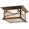 Image de Kichler LED Buitenlamp Morris | 2X E27 Max 60W | IP44 | Dimbaar | Distressed Copper