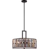 Image de Tafellamp - Steady Lighting - Glas -  - E27 - L: 46cm - Voor Binnen - Woonkamer - Eetkamer - Smoketinted
