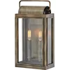Image de Hinkley LED Wand Buitenlamp Sag Harbor | 2X E14 Max 40W | IP44 | Dimbaar | Painted Burnished Bronze
