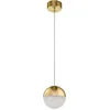 Image de Kichler LED Hanglamp Moonlit | 20.9W 3000K 2131Lm 830 | Champagne Gold