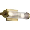 Image de Kichler LED Wandlamp Azores | 2X E14 Max 40W | IP44 | Natural Brass
