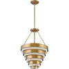 Image de Hinkley LED Hanglamp Echelon | 4X E14 Max 40W | Dimbaar | Heritage Brass