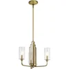 Image de Kichler LED Kroonluchter | 3X E14 Max 40W | Dimbaar | Brushed Natural Brass