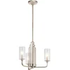 Image de Kichler LED Kroonluchter | 3X E14 Max 40W | Dimbaar | Polished Nickel