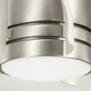 Image de Plafondventilator met verlichting - Terna - 15in / 38cm ventilator - geborsteld nikkel