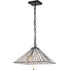 Image de Elstead Lighting Tifanny LED Hanglamp Alderley | 2X E27 Max 60W | Dimbaar | Vintage Bronze