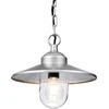 Image de Landelijke Hanglamp - Steady Lighting - Metaal - Landelijk - E27 - L: 27.5cm - Voor Buiten - Woonkamer - Eetkamer - Zwart
