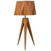 Image de Accord Houten LED Tafellamp Angular | 1X E27 Max 40W | Teak