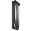 Image de Eurofase LED Wandlamp Kabo | 10W 3000K 830 | Textured Black