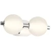 Image de Eurofase LED Wandlamp Palmas | 18W 3000K 930 | Polished Nickel