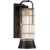 Image de Eurofase LED Wand Buitenlamp Rivamar | 1X E27 Max 40W | Black and Brushed Gold