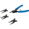 Image de Silverline Borgveertangen set - 160 mm - 5-delig - ergonomische handgrepen - verwisselbare punten