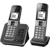 Image de Panasonic KX-TGD322 - Duo DECT telefoon - Antwoordapparaat - Zwart