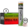 Image de Science in Sport - SIS Go Hydro Bruistabletten - 300mg Elektrolyten - Strawberry & Lime Smaak - 20 Tabletten