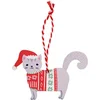 Image de Kersthanger kat kerstbal hout - Rex London