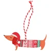 Image de Kersthanger hond kerstbal hout - Rex London