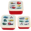 Image de Rex London - Kinderlunchtrommel 'Road Trip' (Set van 3)