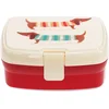 Image de Lunchbox met tray - teckels - Rex London