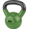 Image de Urban Fitness Gietijzeren Kettlebell Groen - 6kg