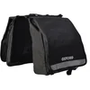Image de Oxford dubbele fietstas - Fietstas - Dubbele fietstas met handgreep - Reflecterende details - 2x 10 Liter - Zwart - Waterafstotend - Elektrische fietstas - 20 liter totaal