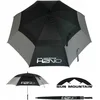 Image de Sun Mountain H2NO Dual Canopy Golf Paraplu Zwart Charcoal
