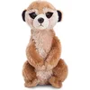 Image de Aurora pluche stokstaartje knuffel - 20 cm - Kinder speelgoed dieren knuffels