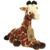 Image de Aurora Pluche dieren knuffel - giraffe - 21 cm - liggend - wilde dieren knuffel