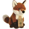 Image de Aurora Pluche knuffeldier rode vos - 23 cm - Vossen Knuffels - cadeau voor kinderen - Bosdieren