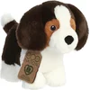 Image de Aurora pluche beagle hond - dieren knuffels - 21 cm - huisdieren honden knuffel - knuffelhond