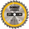 Image de DeWALT Cirkelzaagblad voor Hout | Construction | Ø 184mm Asgat 16mm 30T - DT1940-QZ