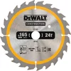 Image de DeWALT Cirkelzaagblad voor Hout | Construction | Ø 165mm Asgat 20mm 24T - DT1949-QZ