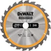 Image de DeWALT Cirkelzaagblad voor Hout | Construction | Ø 250mm Asgat 30mm 24T - DT1956-QZ